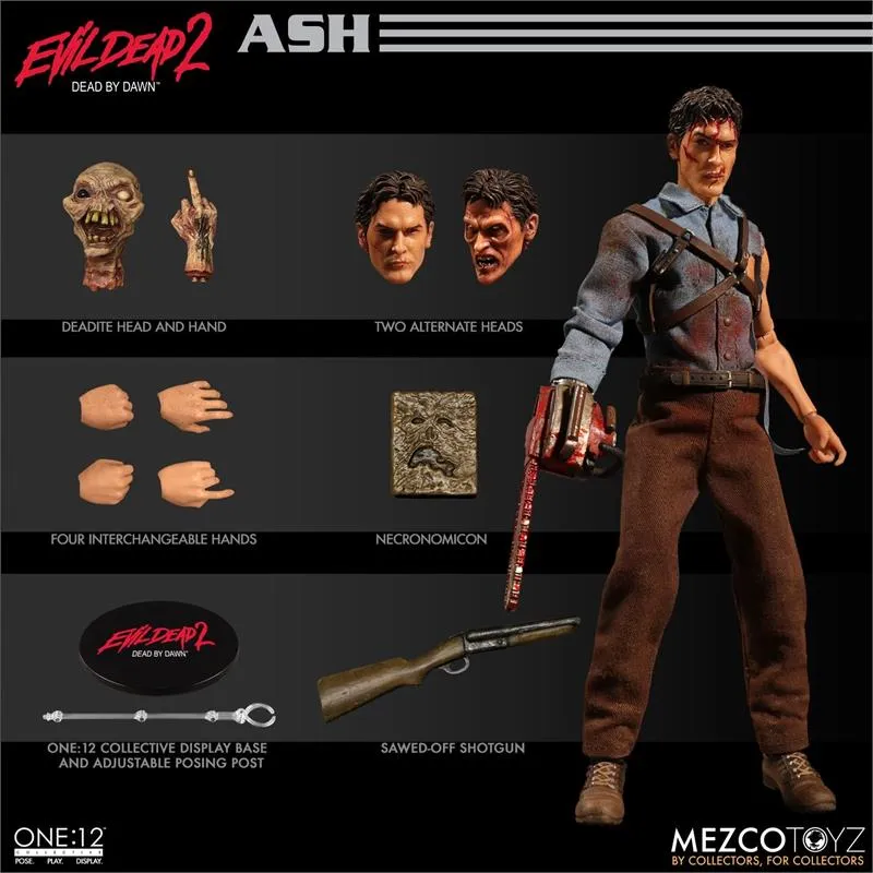 Evil Dead 2 Ash Williams One:12 Collective action figure by Mezco