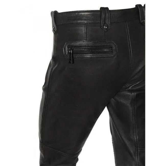 Faux Leather Pants