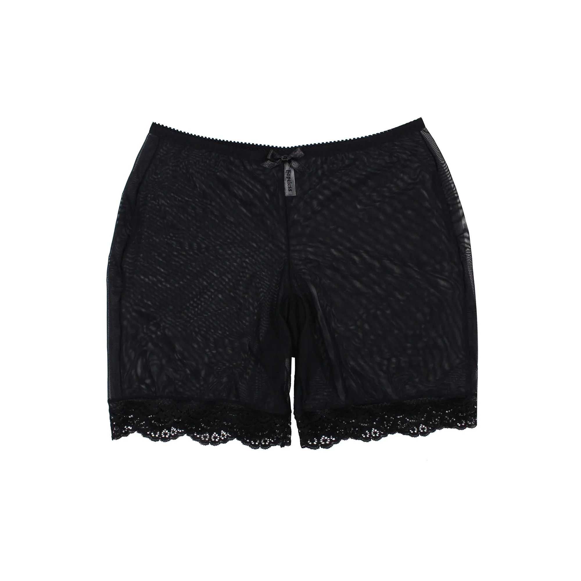 Frances Shorts Black Mesh