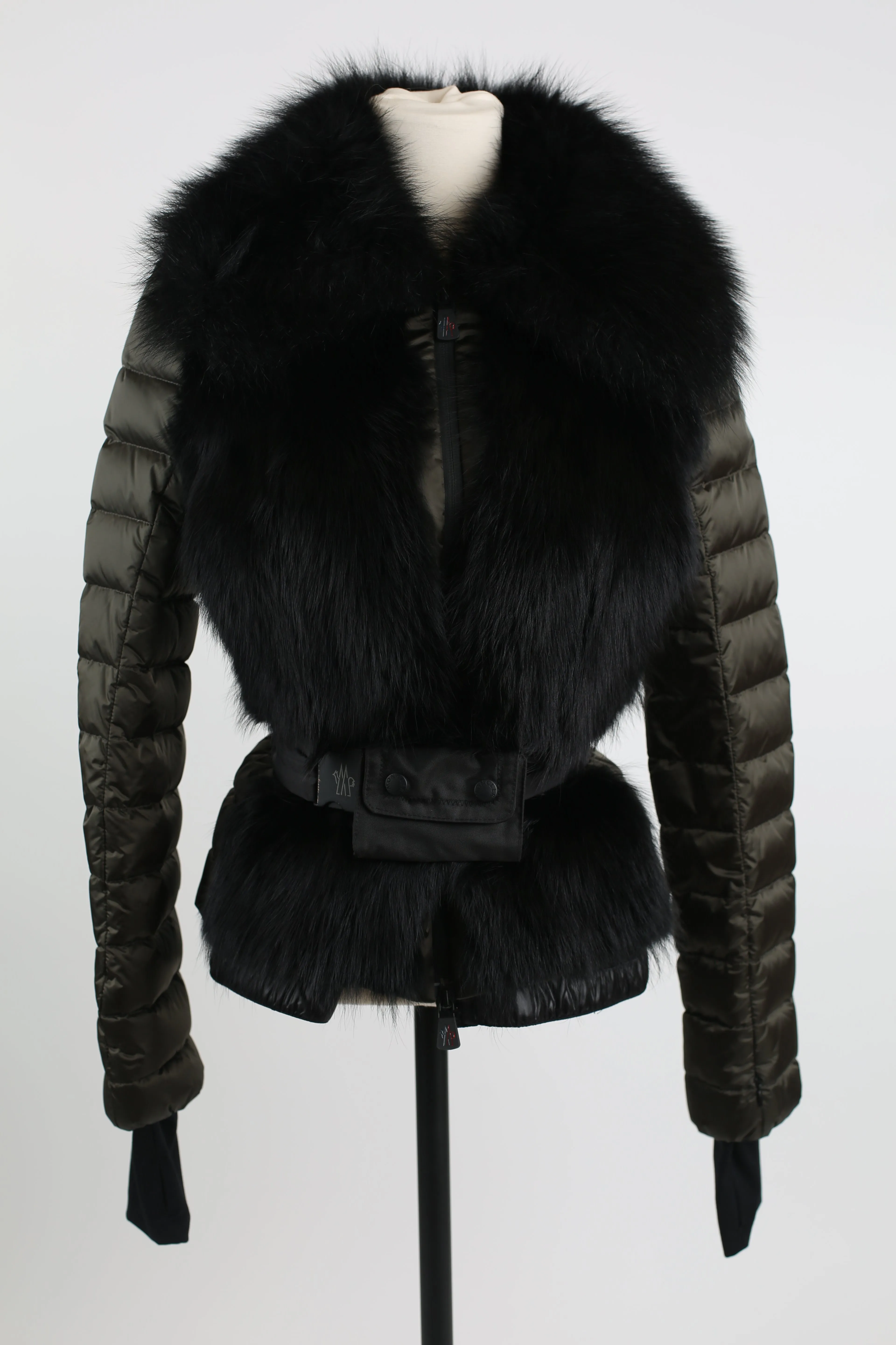 Grenoble Down Puffer Jacket W/ Fur Front