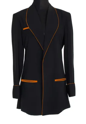 Monochrome - Black Blazer (Neon Orange)