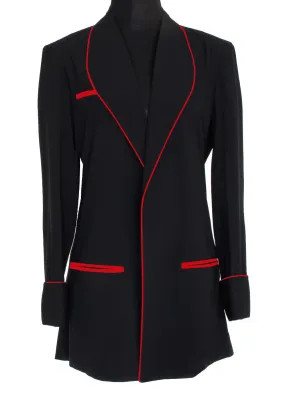 Monochrome - Black Blazer (Red)