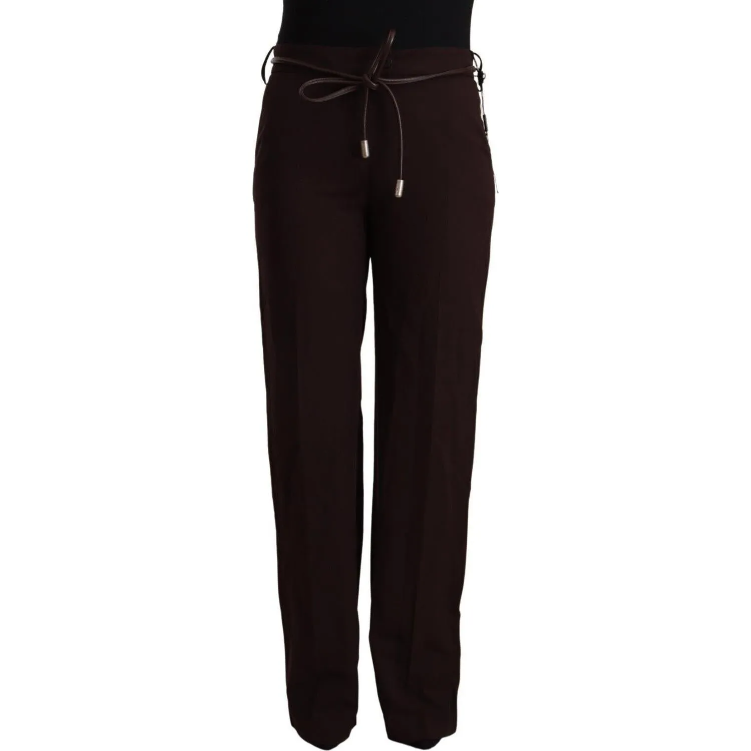 Patrizia Pepe Elegant High Waist Straight Formal Pants