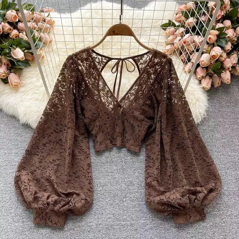 Silvia Luxury Lace Blouse