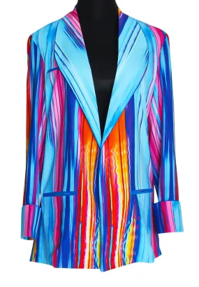 Tribal - Waterfall Blazer (Royal Blue)