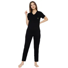 Vimal Jonney Black Women's Night Suit