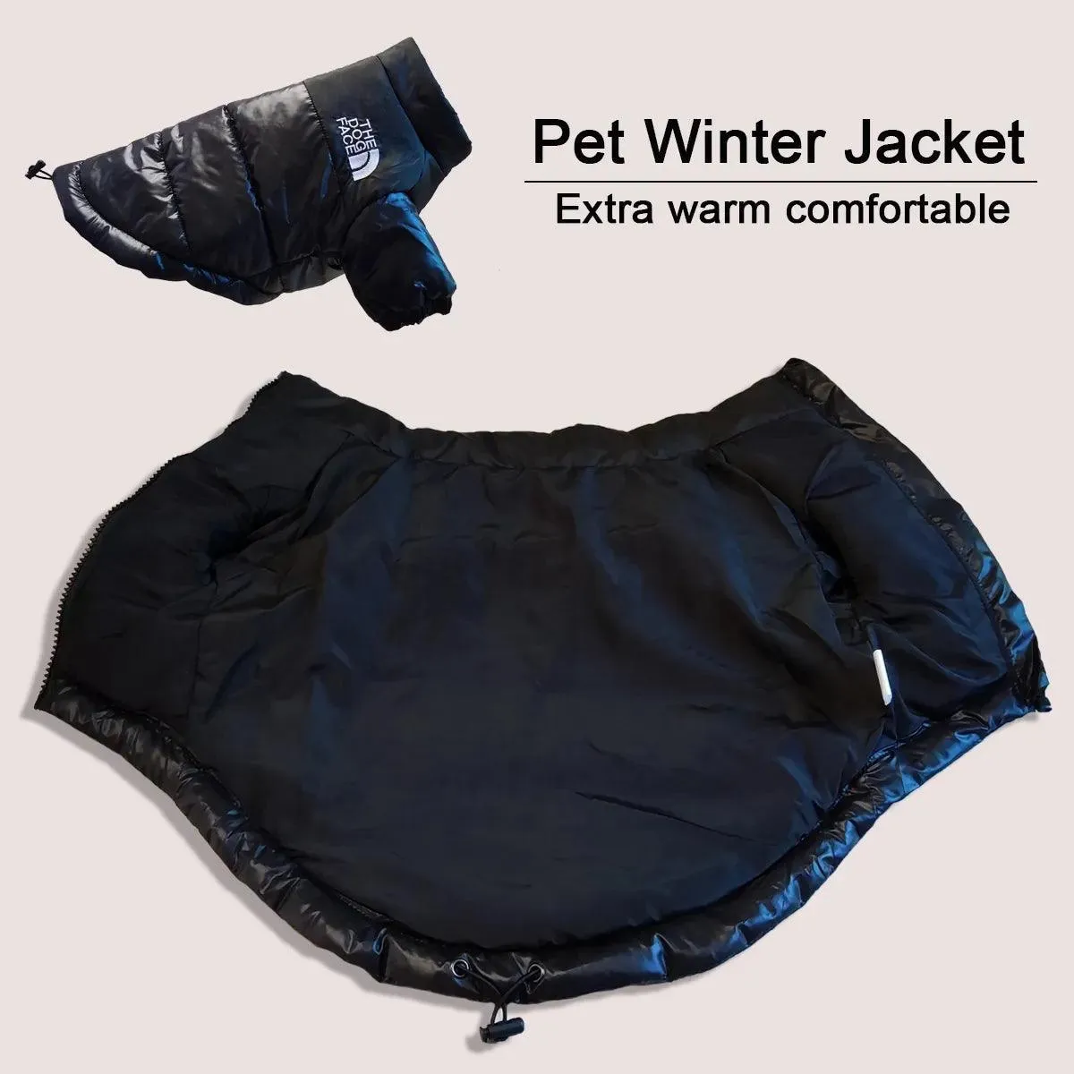 Winter Dog Jacket for French Bulldog