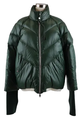 Yalou Quilted Down Puffer Jacket